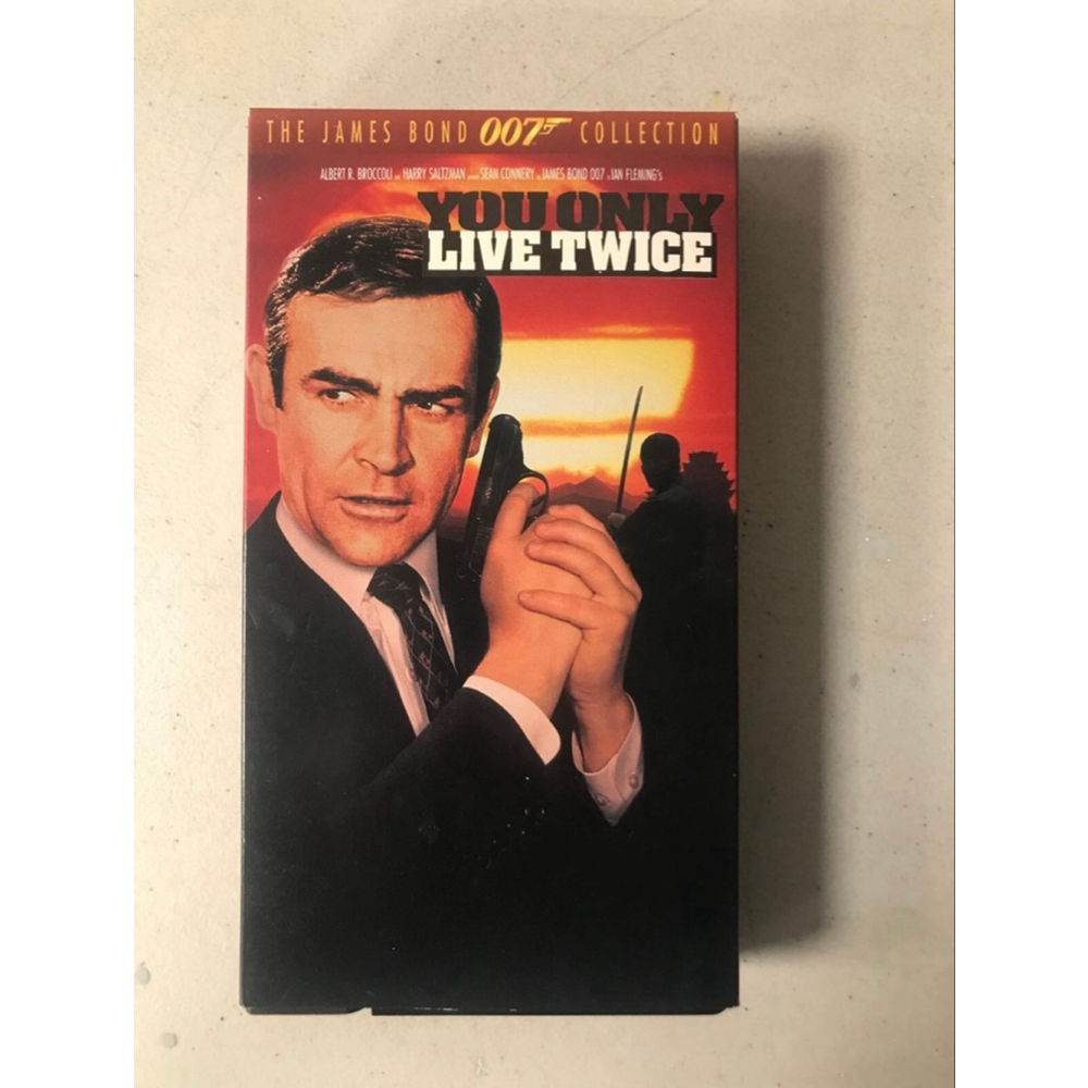 You Only Live Twice VHS Tape - MGM/UA Home Video -